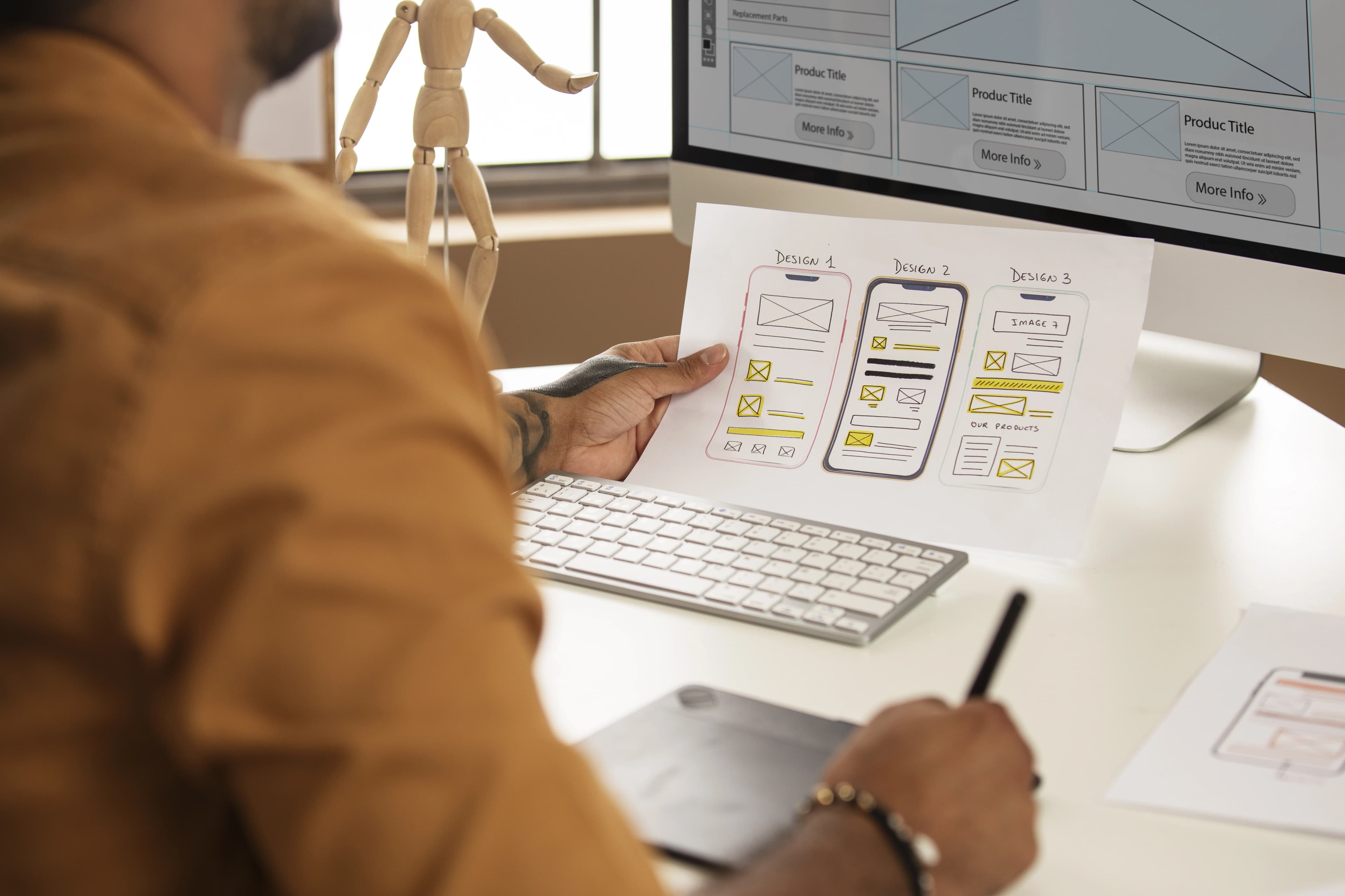 Product design and a design system