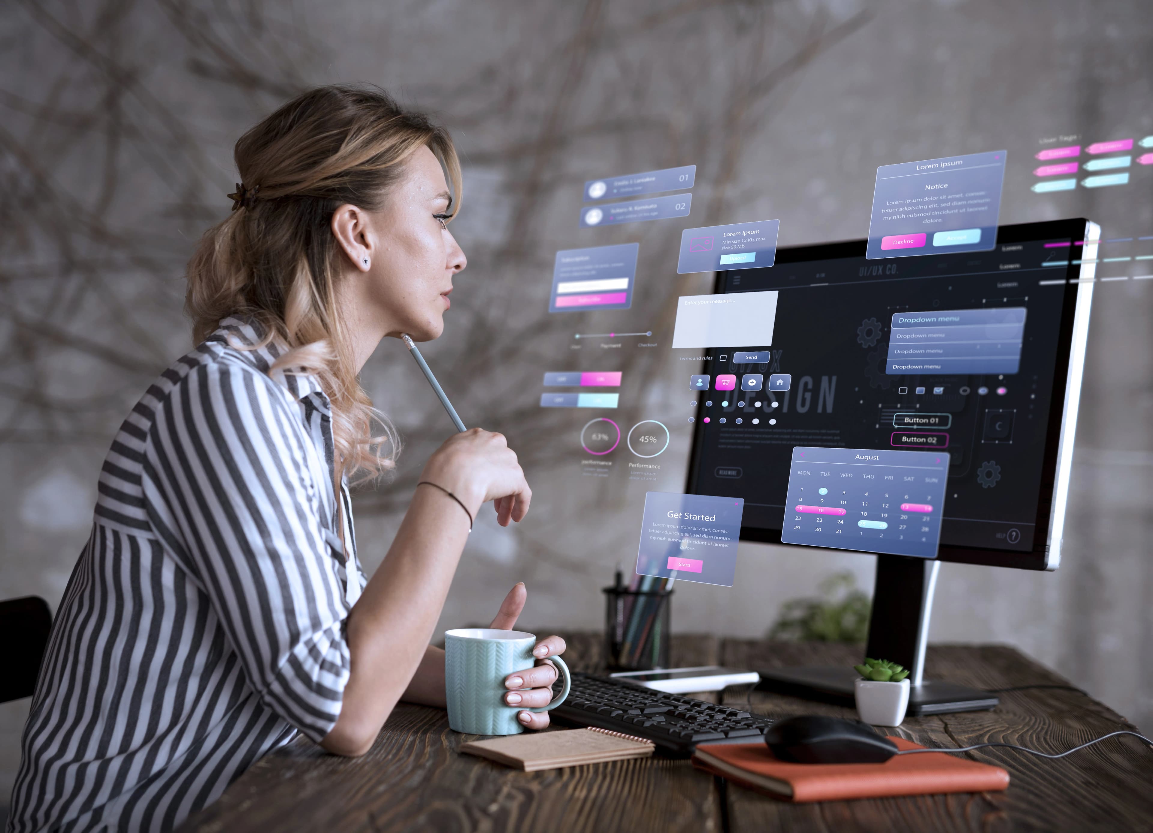 A website built by the Nodus studio